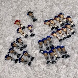 Y2K vintage fotoball baseball mini bobble head collection